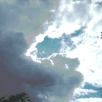 weird clouds
